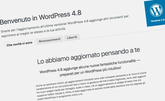 Aggiornare Wordpress all'ultima versione