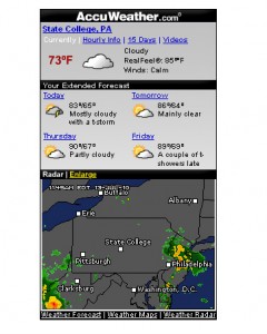 script meteo gratis