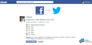 Pubblicare stato e aggiornamenti di Facebook su Twitter in automatico